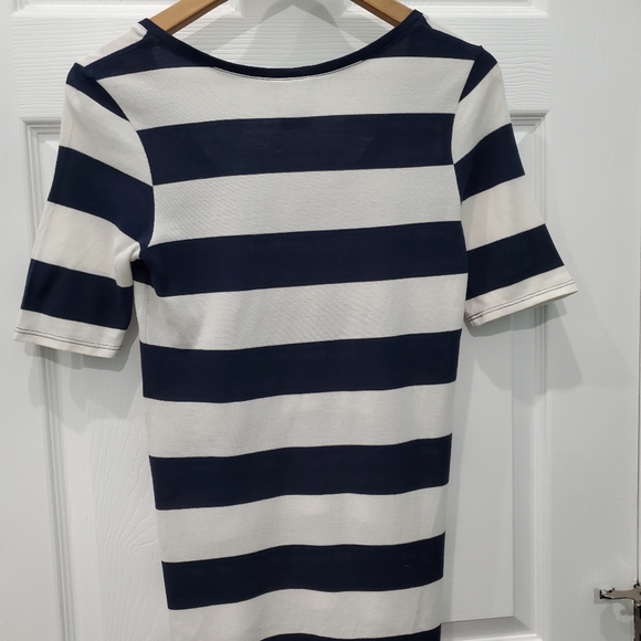 Lacoste Striped V Neck Shirt Sz XS - Picture 5 of 6